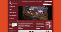 Desktop Screenshot of fourwingshotel.com